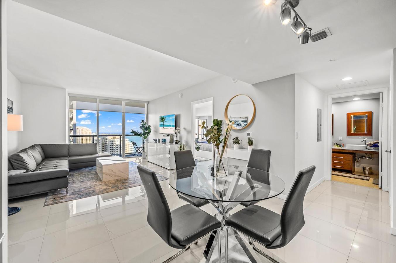 *Iconic W Icon Condo/ Pool&Waterviews*Freespa* Маямі Екстер'єр фото
